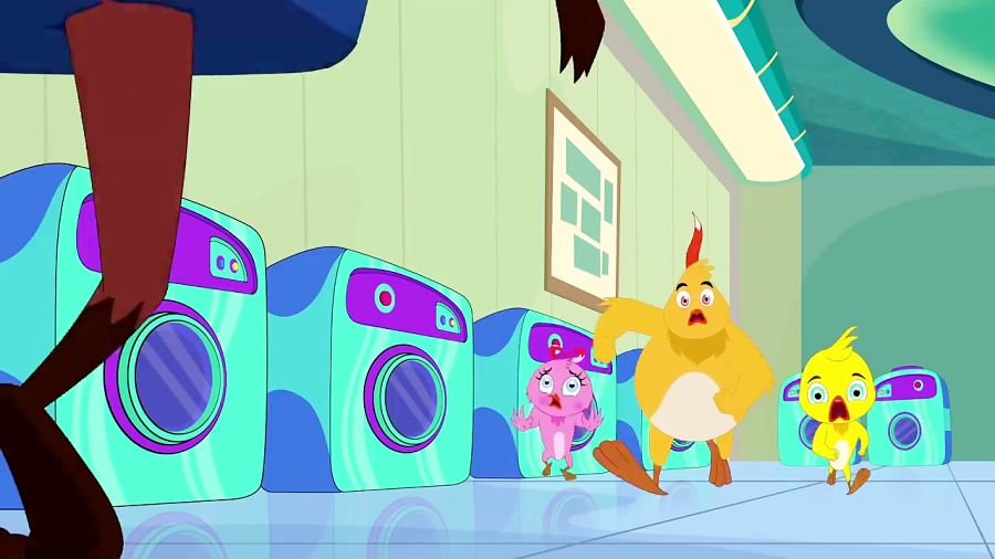 کارتون شاد جوجه کوچولوها و روباه بدجنس - قسمت 53 - ساعت برج